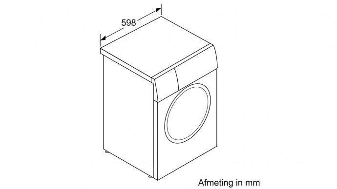 Bosch - WAN28276NL Vrijstaande wasmachines