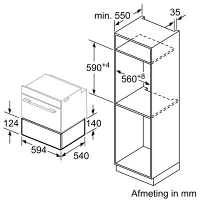 Bosch - BIC510NS0 Serviesverwarmers