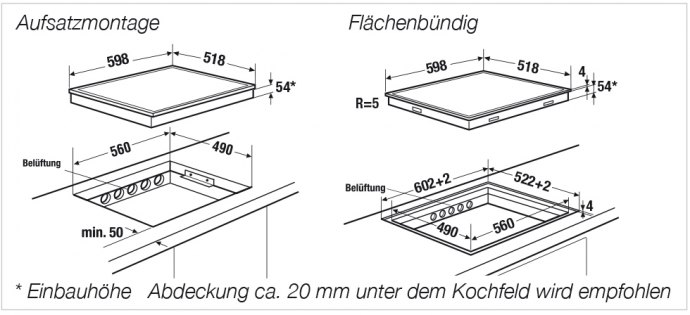 Kuppersbusch - KI61200SR Inductie kookplaat