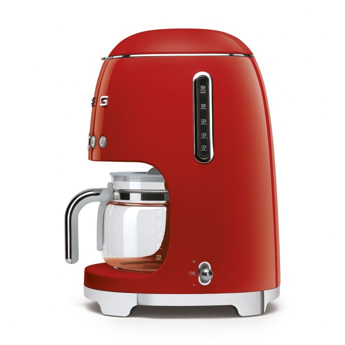Smeg - DCF02RDEU Koffiezetter vrijstaand
