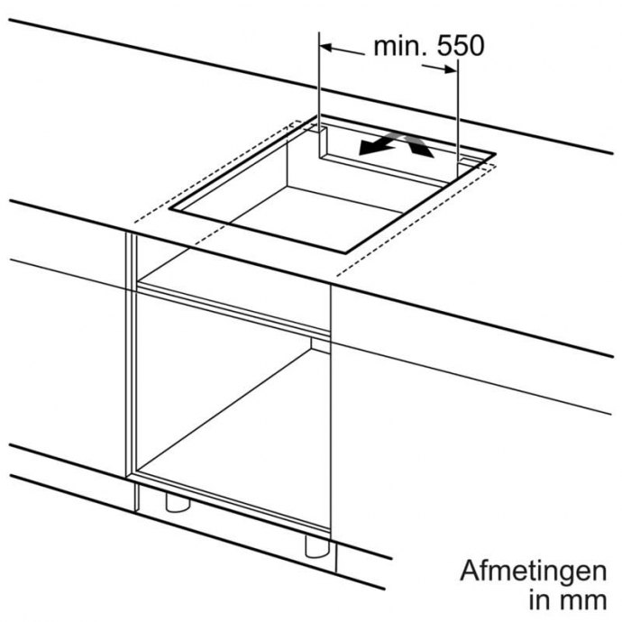 Siemens - EH645FEB1E Inductie kookplaat