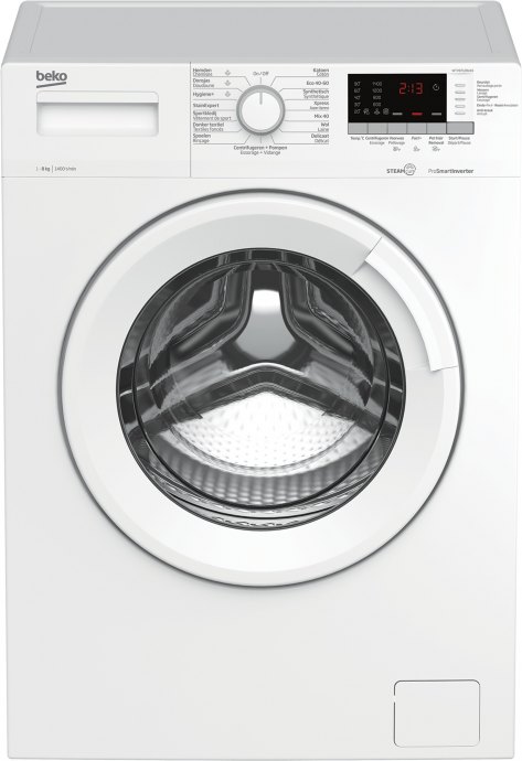Beko WTV8712BLW1 Vrijstaande wasmachines