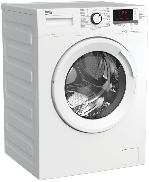 Beko - WTV7724XSW1 Vrijstaande wasmachines