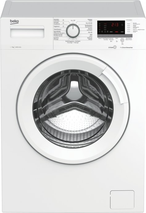 Beko WTV7712BLS1 Vrijstaande wasmachines