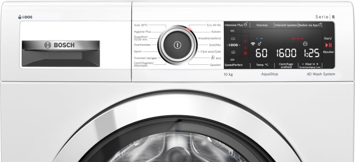 Bosch - WAXH2K76NL Vrijstaande wasmachines