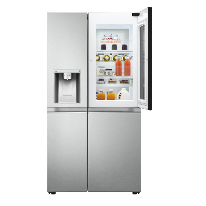 Milieuvriendelijk Handvest Meander GSXV90BSDE LG Side By Side koelkast – Inbouw.nl