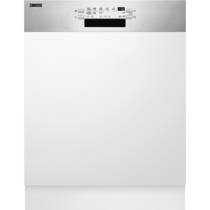 Zanussi ZDSN653X2 Half geintegreerde vaatwasser