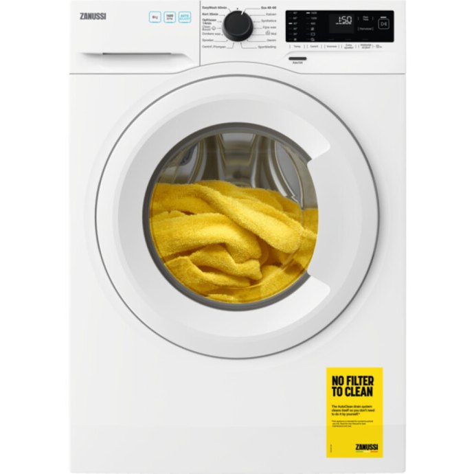 Zanussi ZWFN8660BW Vrijstaande wasmachines